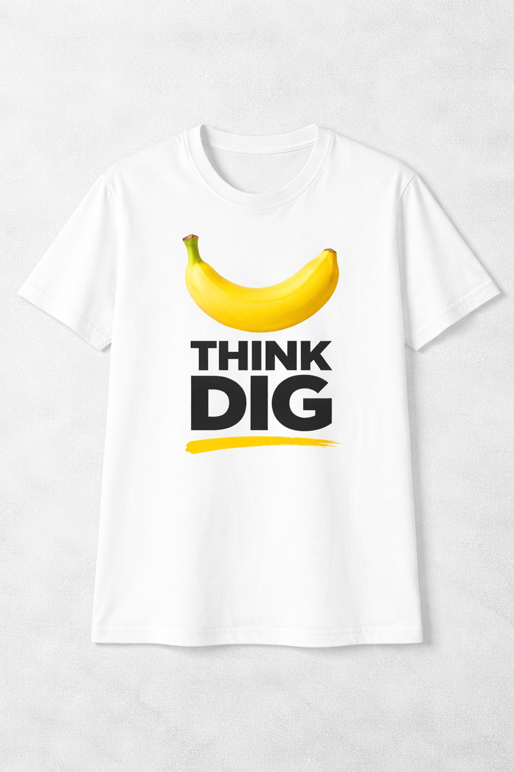 Think Dig Banana Graphic T-Shirt